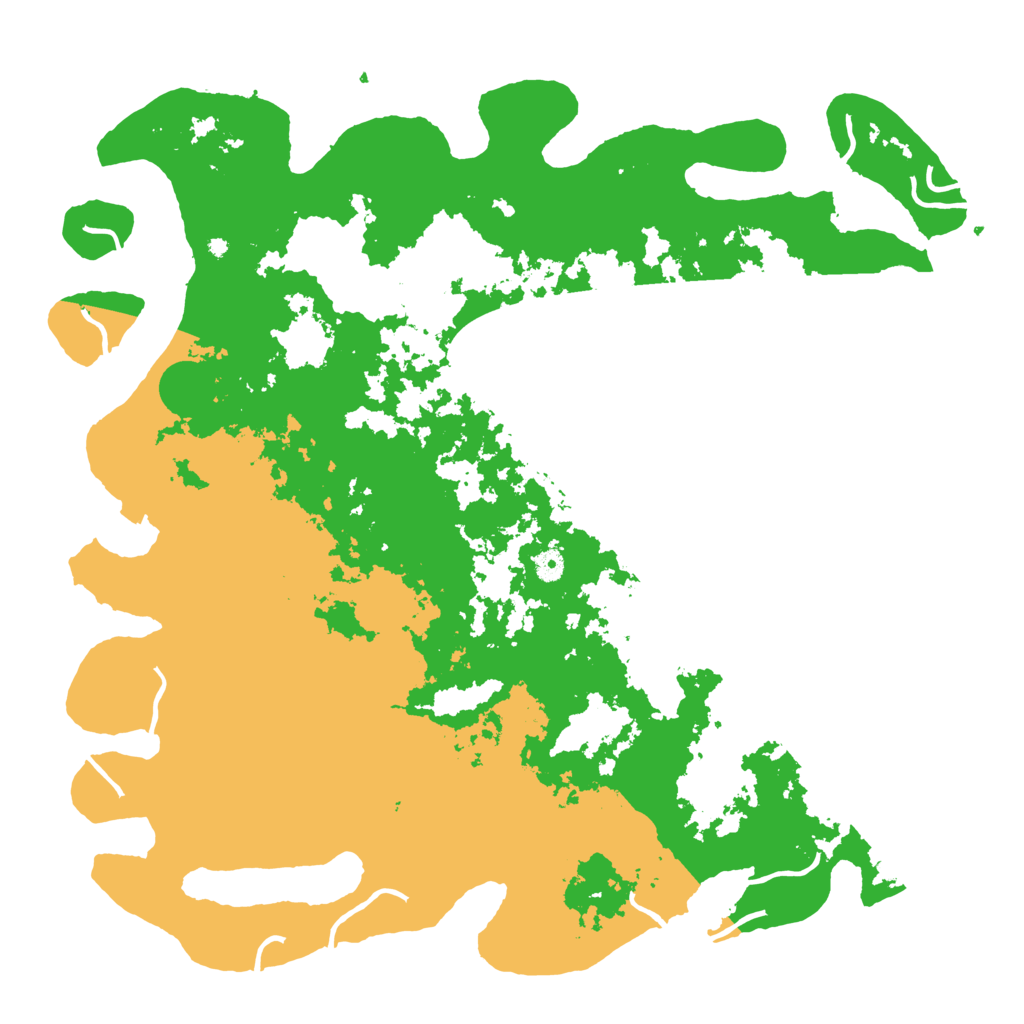 Biome Rust Map: Procedural Map, Size: 5000, Seed: 715493896