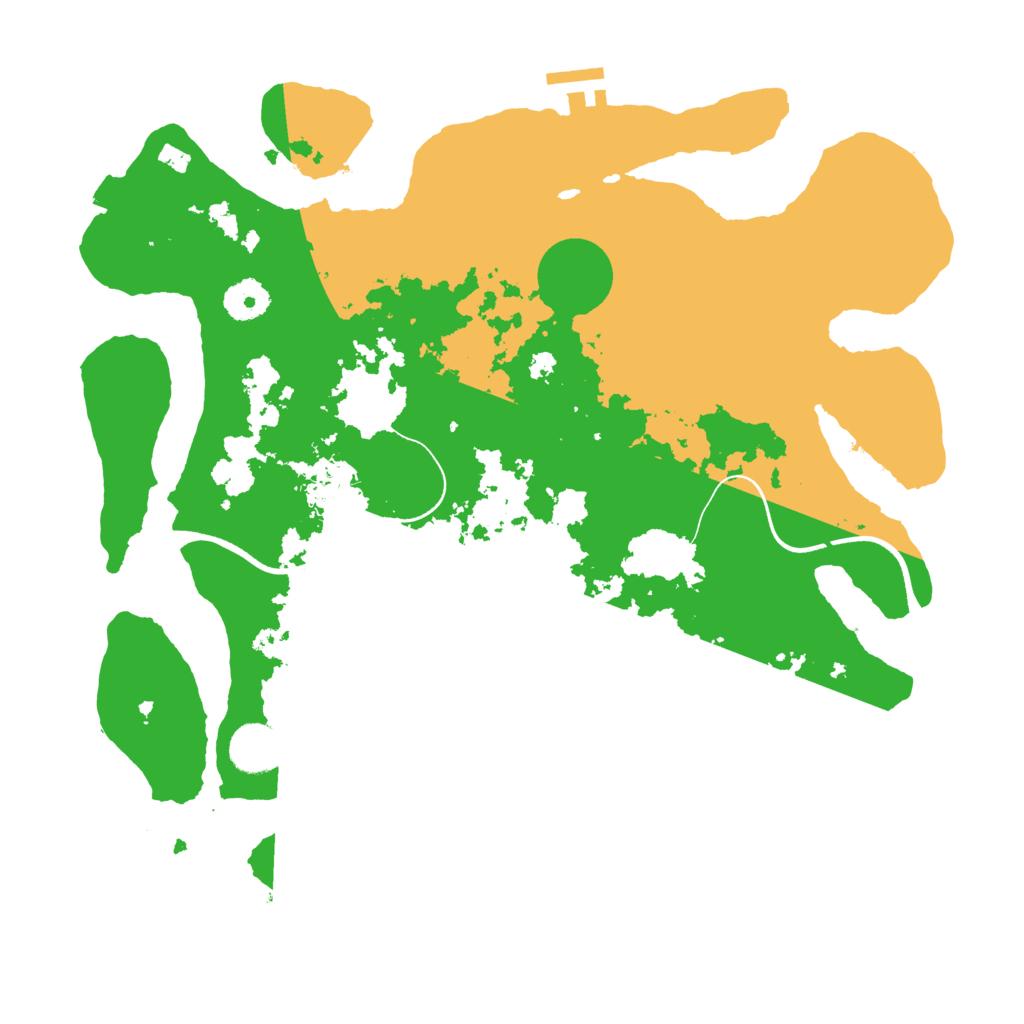 Biome Rust Map: Procedural Map, Size: 3600, Seed: 1774922850