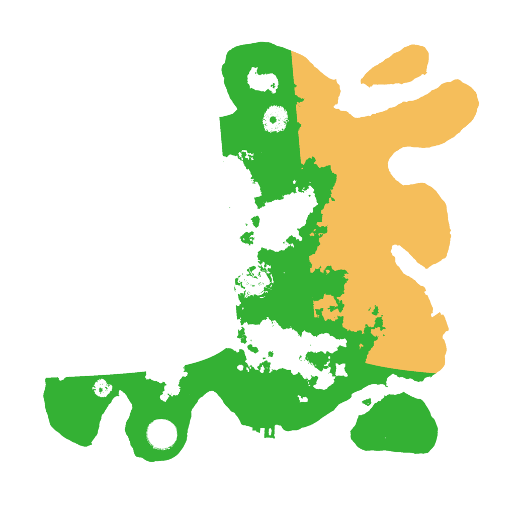 Biome Rust Map: Procedural Map, Size: 3000, Seed: 847532