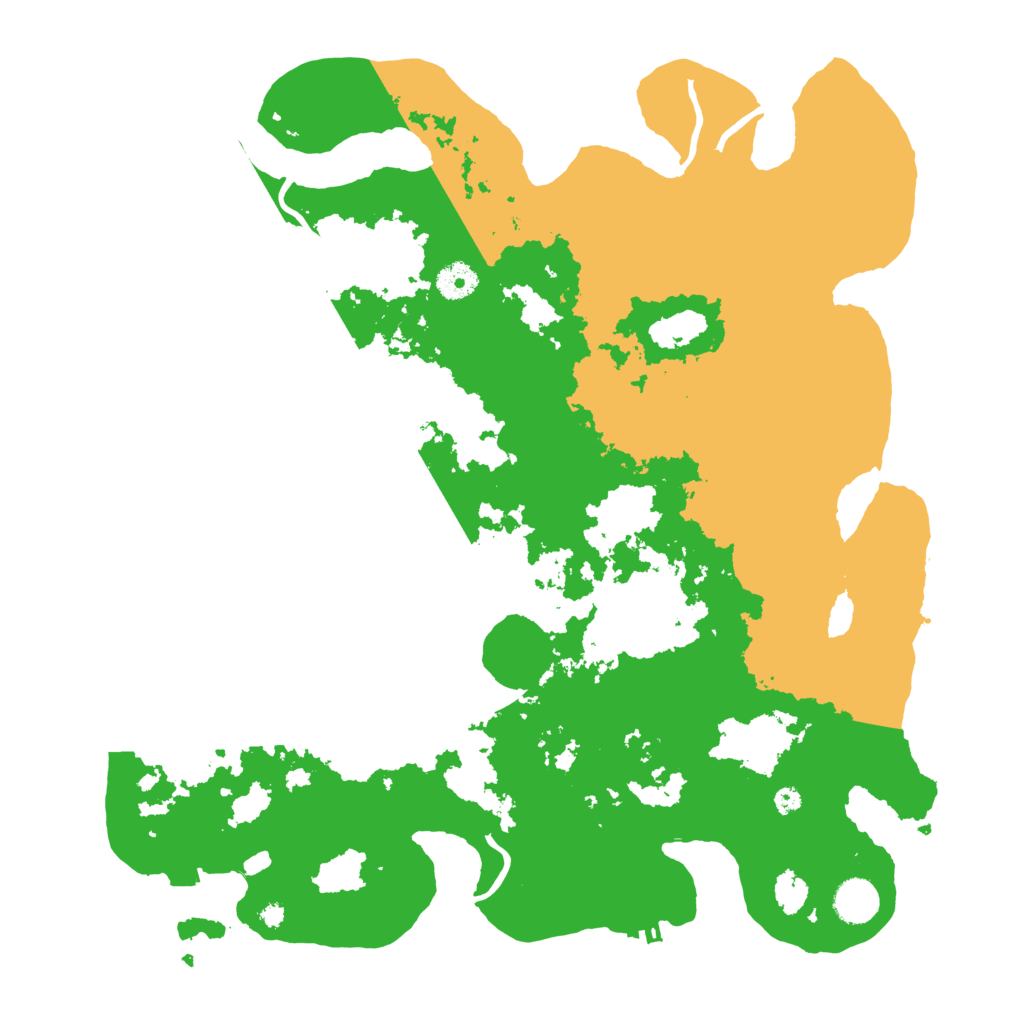 Biome Rust Map: Procedural Map, Size: 4000, Seed: 87201221
