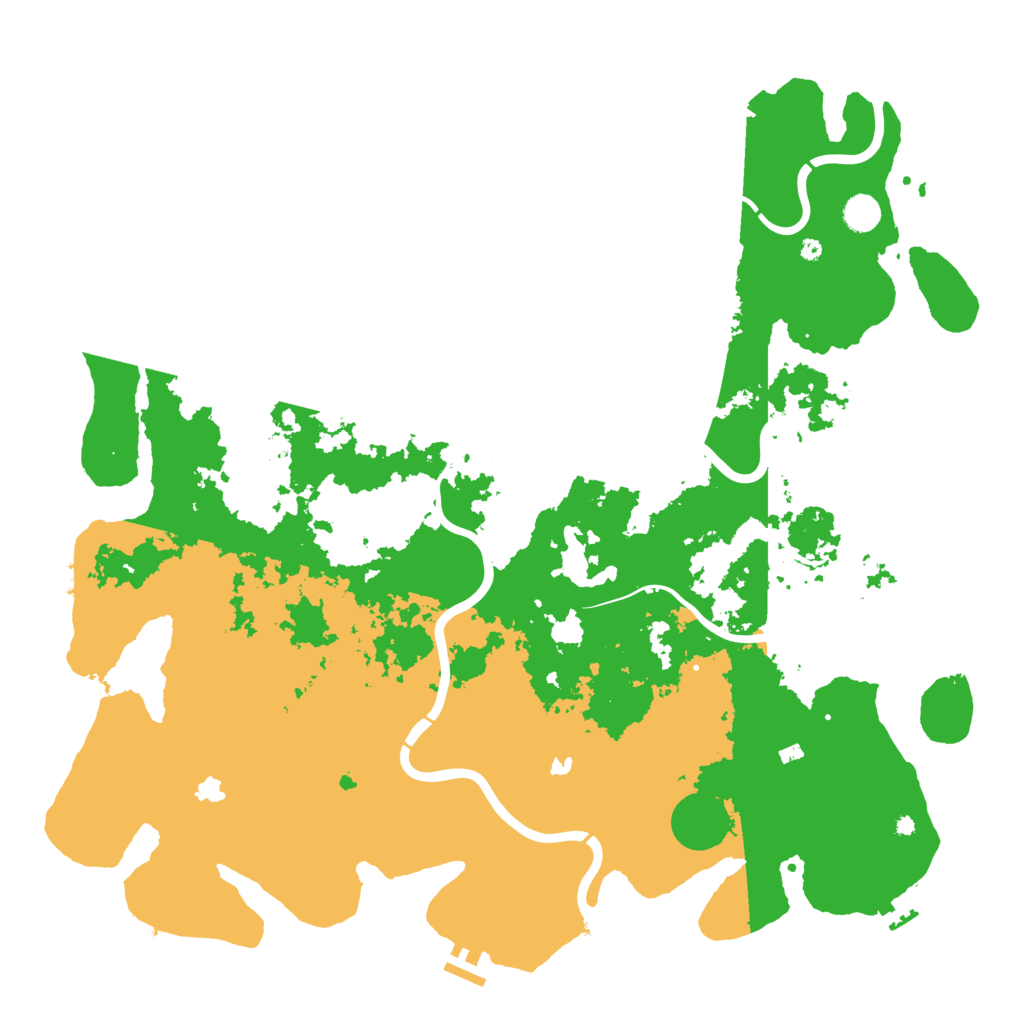 Biome Rust Map: Procedural Map, Size: 4800, Seed: 1547153864