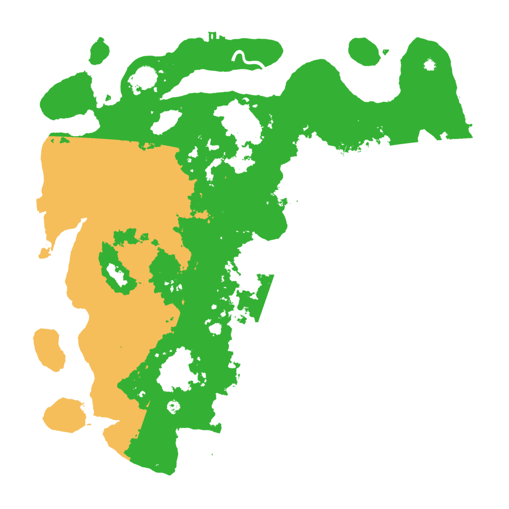 Biome Rust Map: Procedural Map, Size: 4050, Seed: 168389258