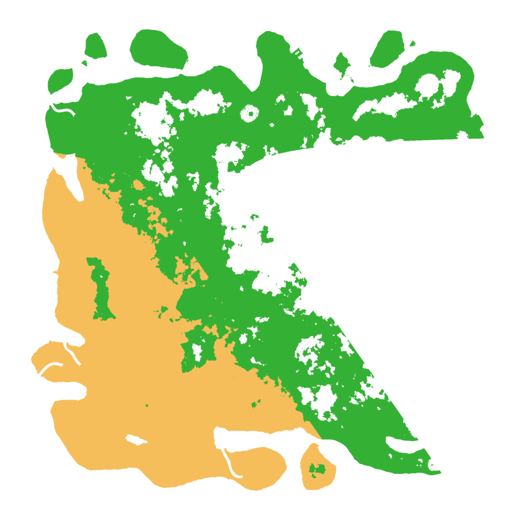 Biome Rust Map: Procedural Map, Size: 4500, Seed: 912309352