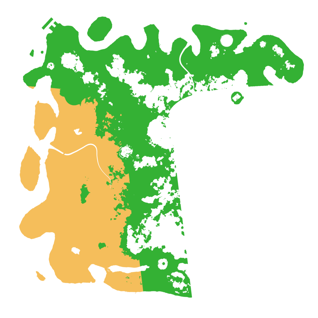 Biome Rust Map: Procedural Map, Size: 4500, Seed: 36313611
