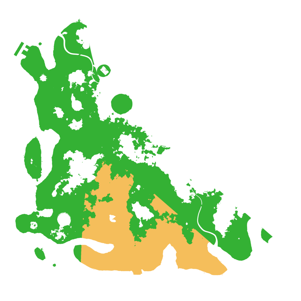 Biome Rust Map: Procedural Map, Size: 4000, Seed: 231