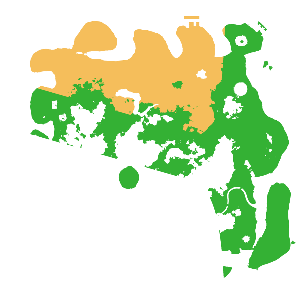 Biome Rust Map: Procedural Map, Size: 4000, Seed: 1366663757