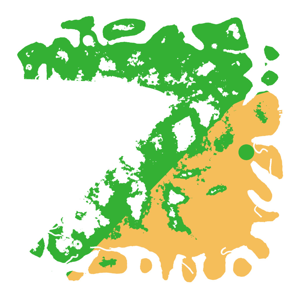 Biome Rust Map: Procedural Map, Size: 5000, Seed: 1146248688