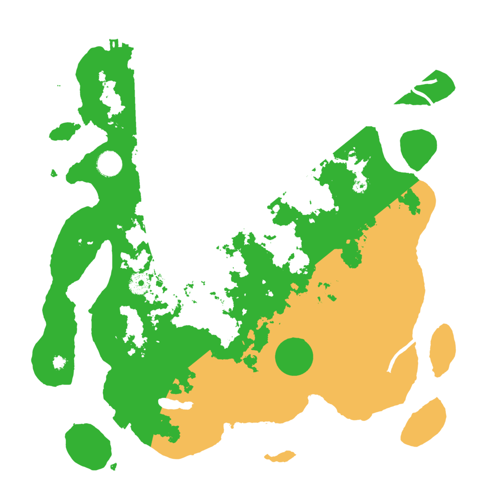 Biome Rust Map: Procedural Map, Size: 3500, Seed: 1349703803