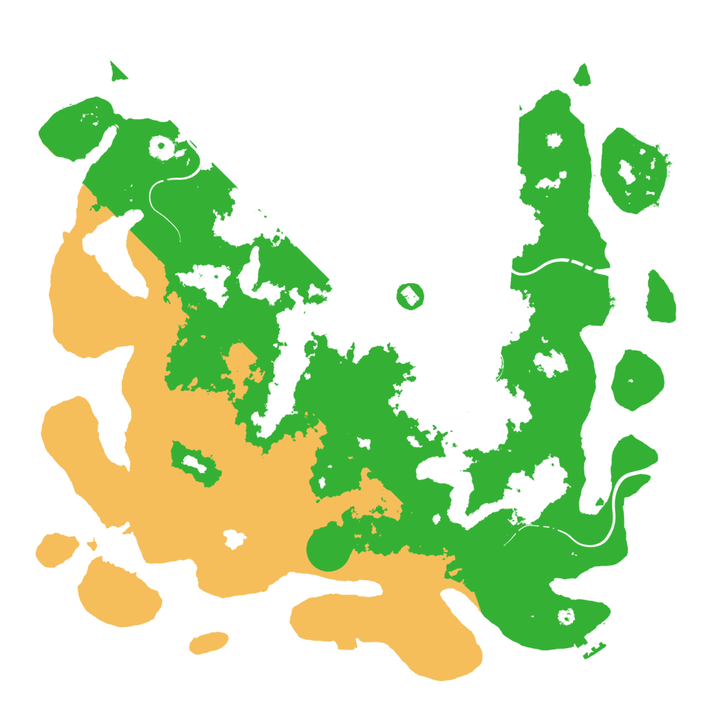 Biome Rust Map: Procedural Map, Size: 4250, Seed: 1466844569