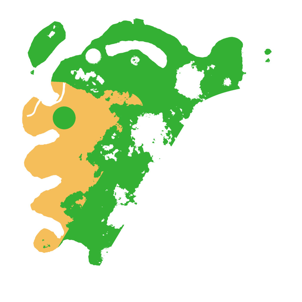 Biome Rust Map: Procedural Map, Size: 3500, Seed: 1480767555