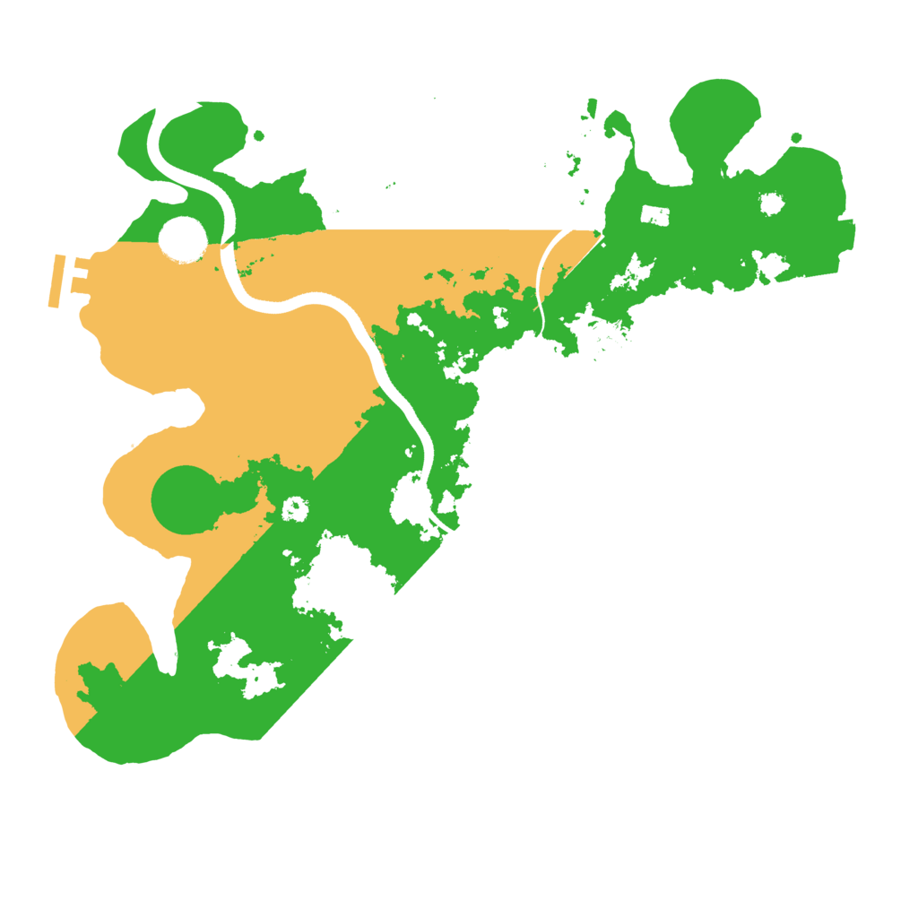 Biome Rust Map: Procedural Map, Size: 3500, Seed: 1966730237