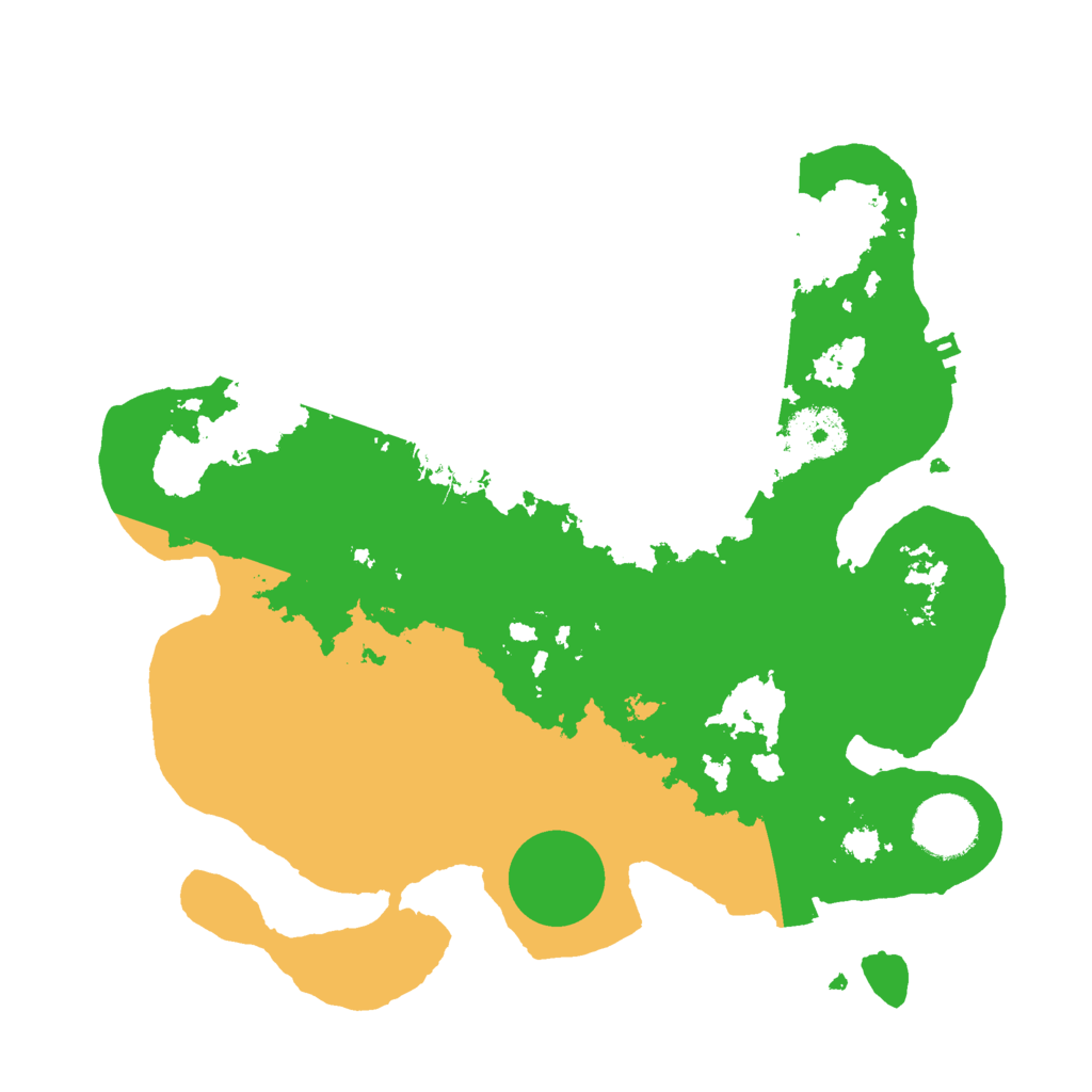 Biome Rust Map: Procedural Map, Size: 3000, Seed: 1249307908