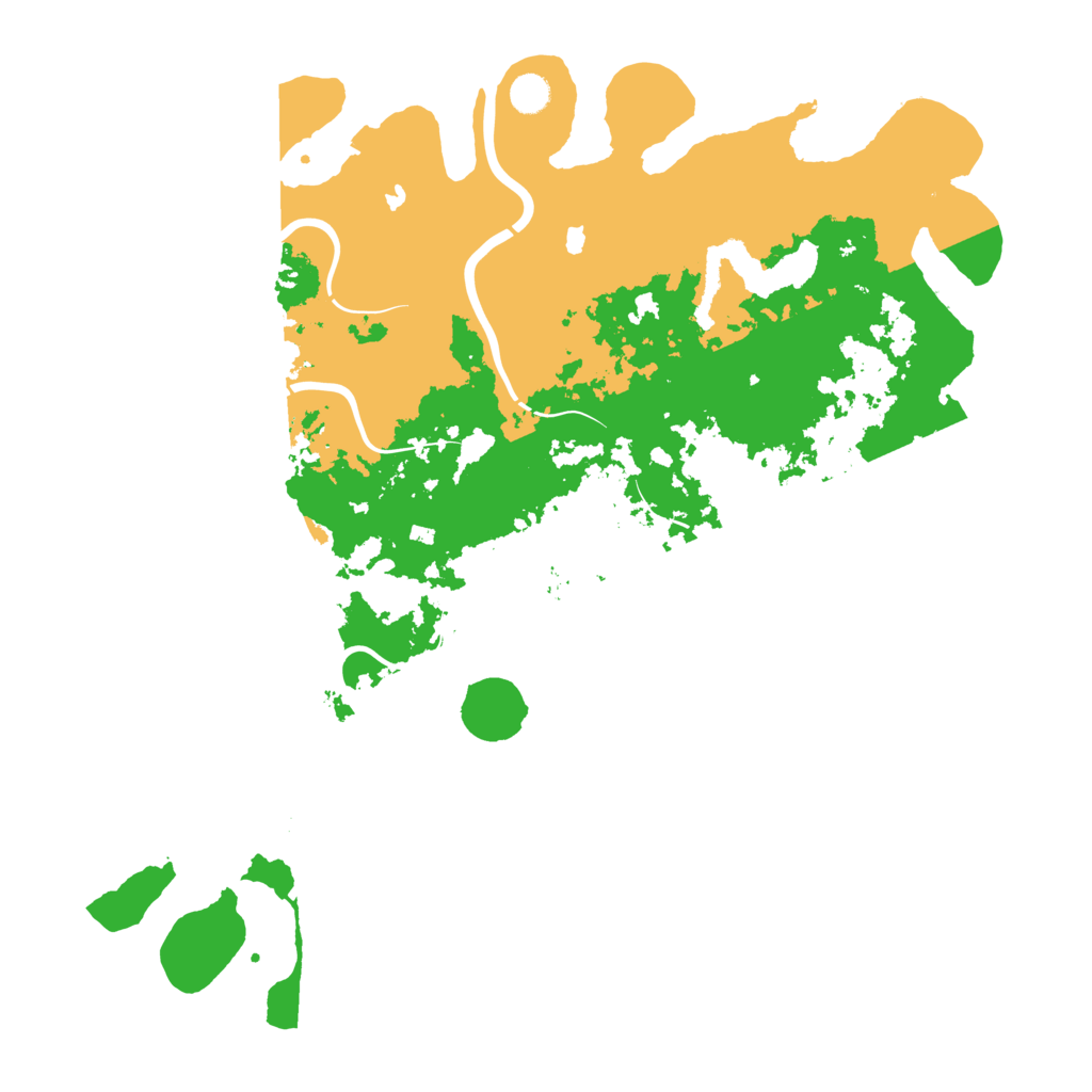 Biome Rust Map: Procedural Map, Size: 4800, Seed: 46514