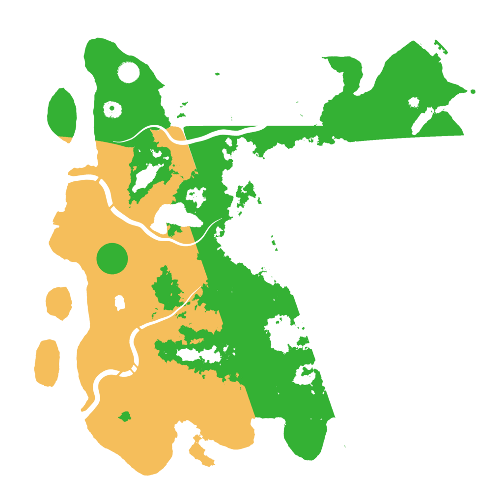 Biome Rust Map: Procedural Map, Size: 4250, Seed: 77233
