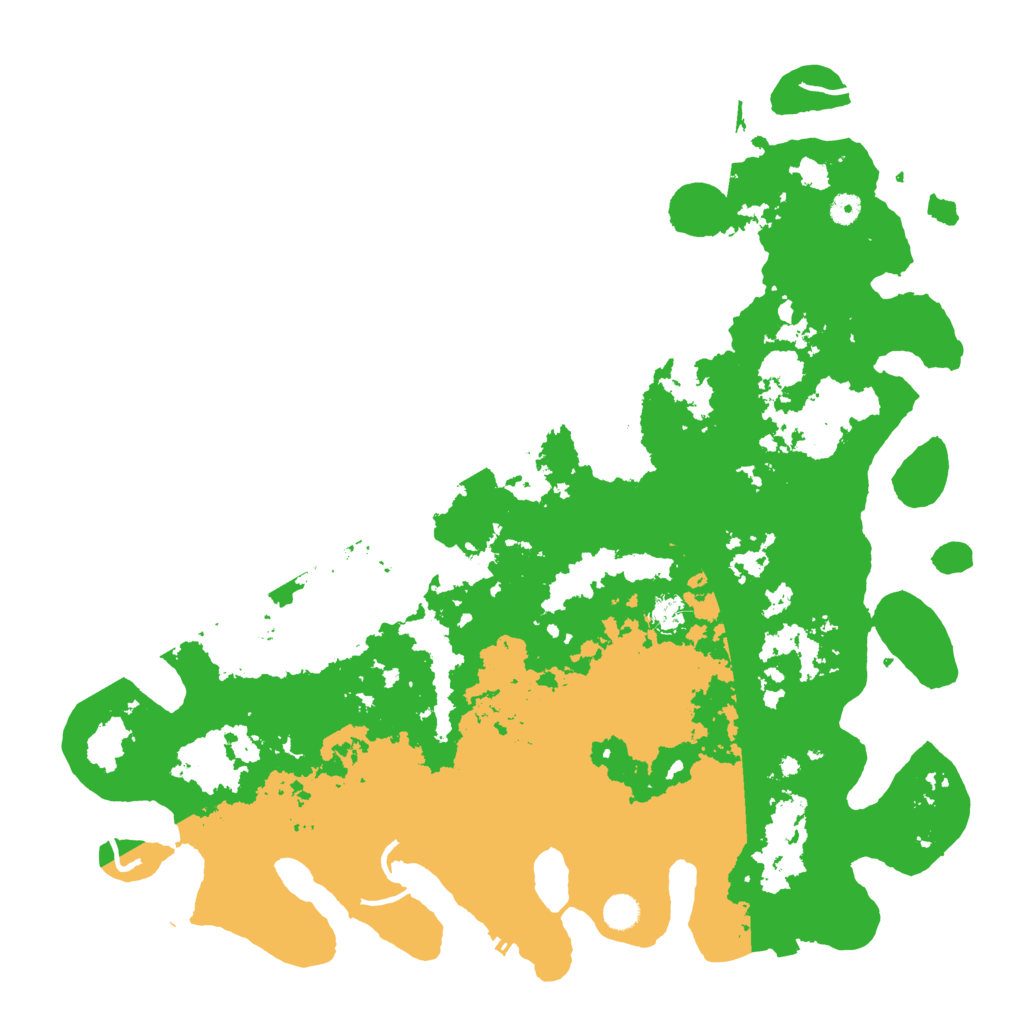 Biome Rust Map: Procedural Map, Size: 5000, Seed: 2109119321