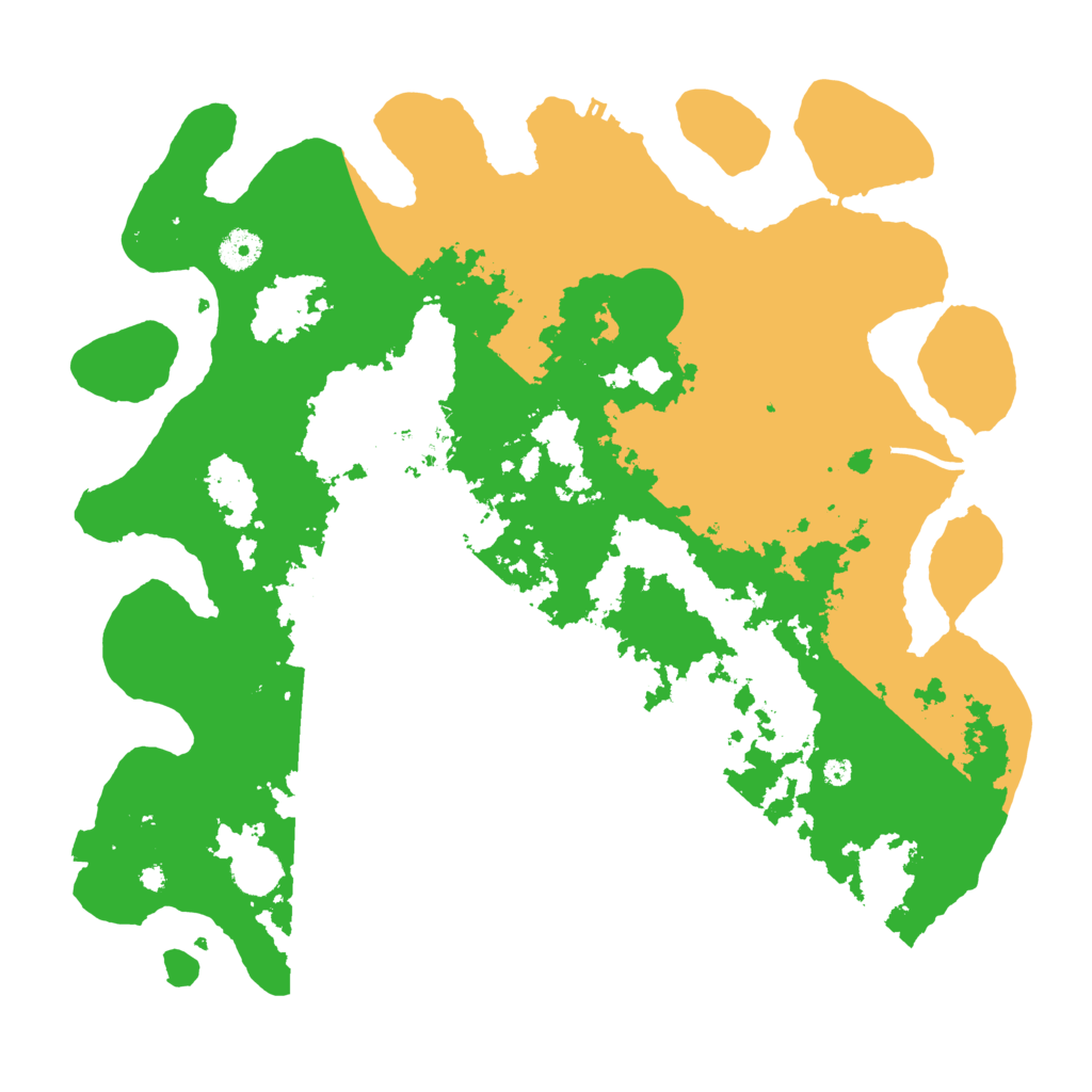 Biome Rust Map: Procedural Map, Size: 4000, Seed: 1320344000