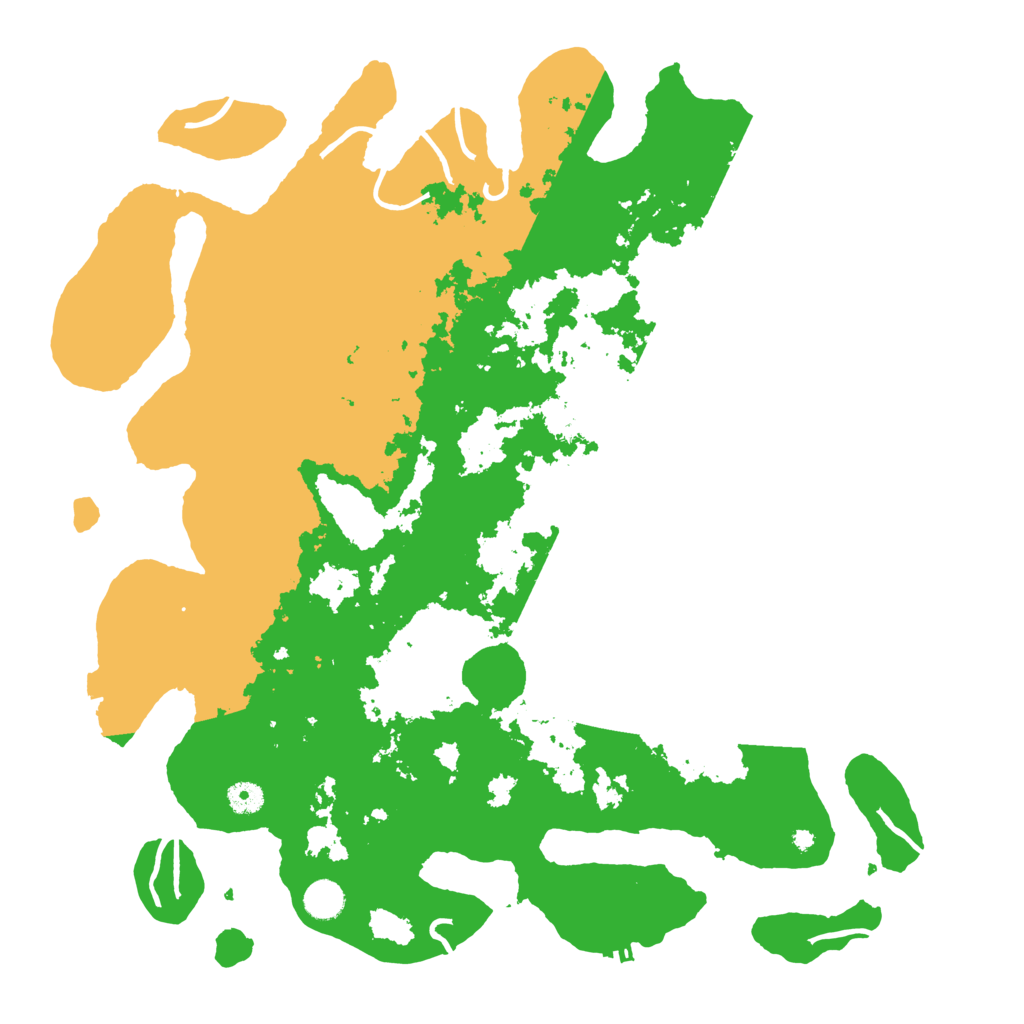 Biome Rust Map: Procedural Map, Size: 4500, Seed: 191739014