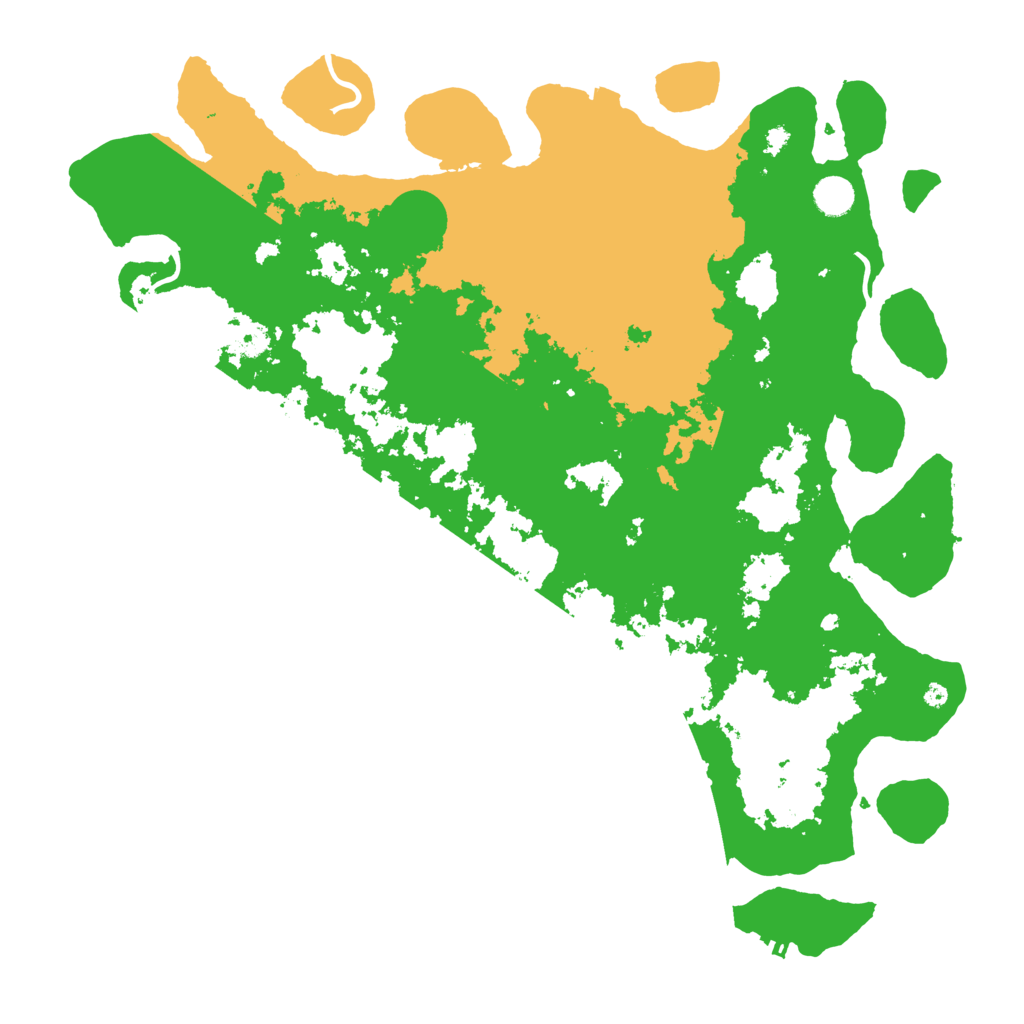 Biome Rust Map: Procedural Map, Size: 4500, Seed: 1858958447