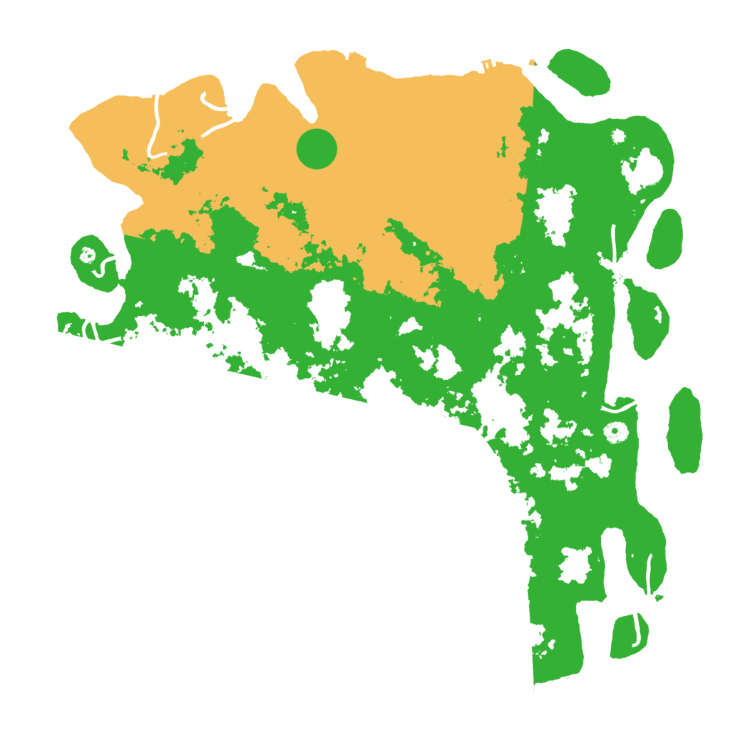 Biome Rust Map: Procedural Map, Size: 4750, Seed: 815348517