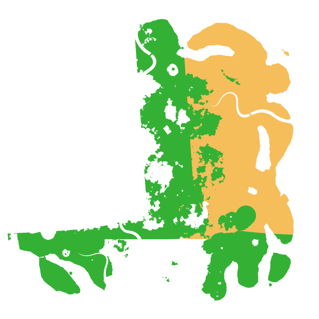 Biome Rust Map: Procedural Map, Size: 4200, Seed: 20240104