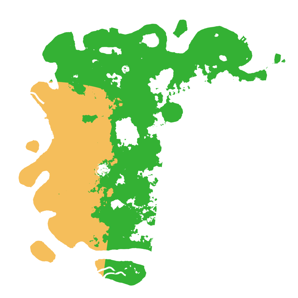 Biome Rust Map: Procedural Map, Size: 4000, Seed: 607073255