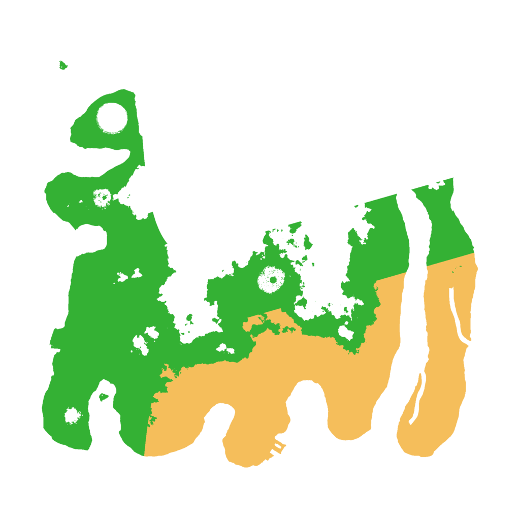 Biome Rust Map: Procedural Map, Size: 3000, Seed: 1081568454