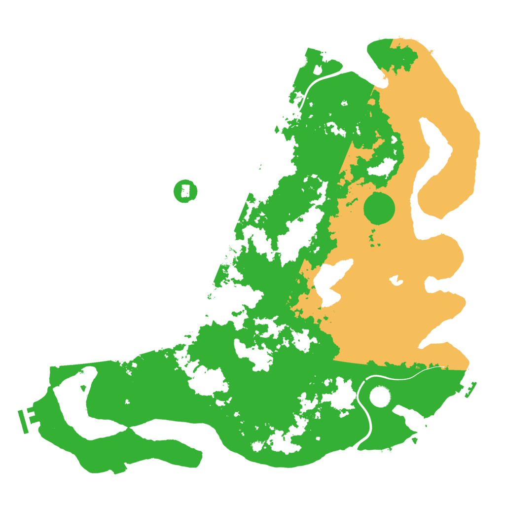 Biome Rust Map: Procedural Map, Size: 4250, Seed: 1509533247