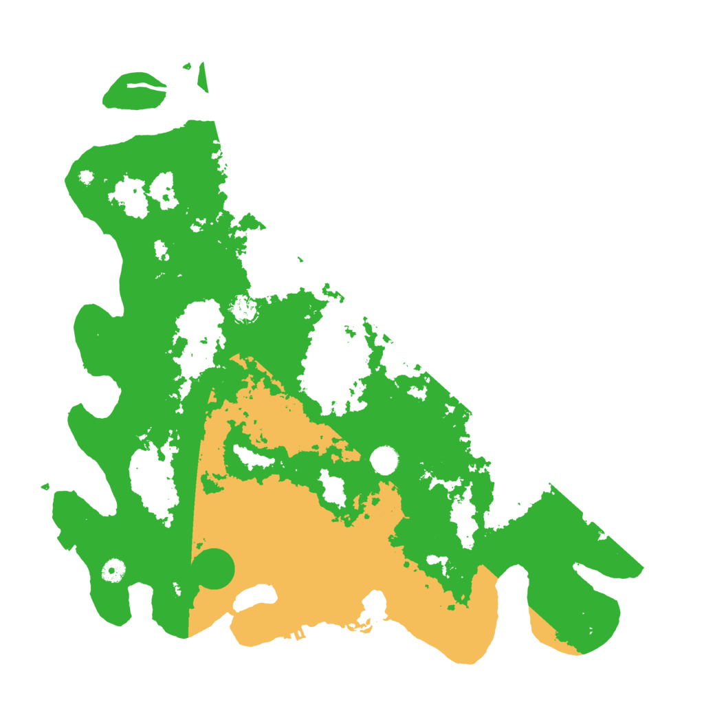 Biome Rust Map: Procedural Map, Size: 4500, Seed: 26832