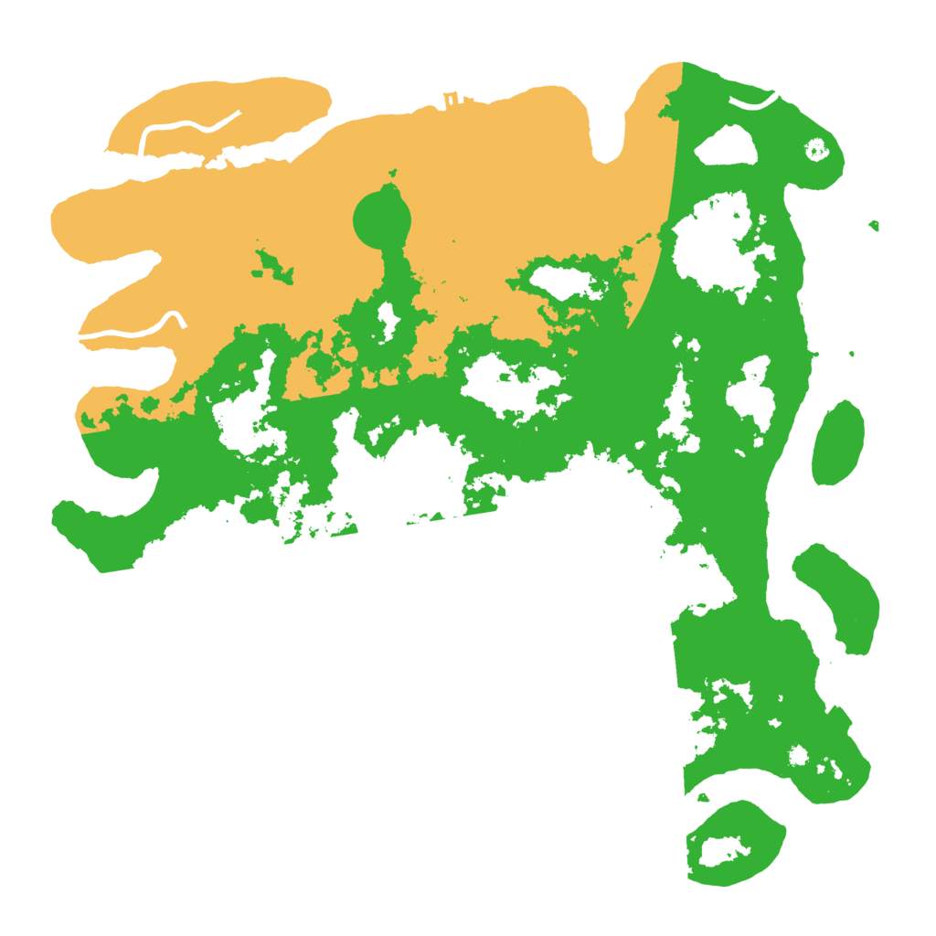 Biome Rust Map: Procedural Map, Size: 4250, Seed: 11100385