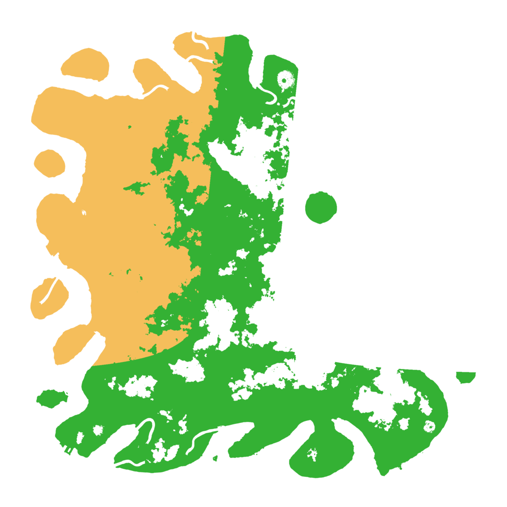 Biome Rust Map: Procedural Map, Size: 4500, Seed: 393880299