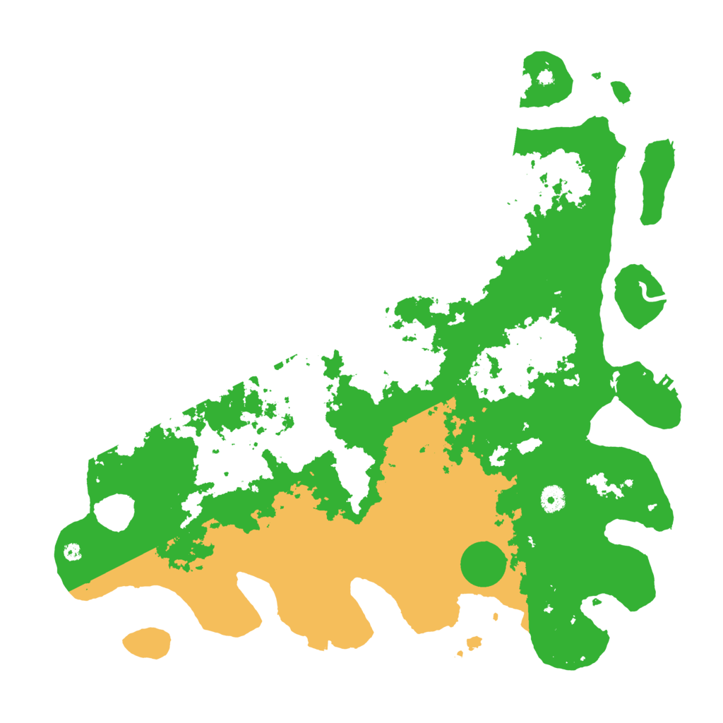 Biome Rust Map: Procedural Map, Size: 4200, Seed: 346366