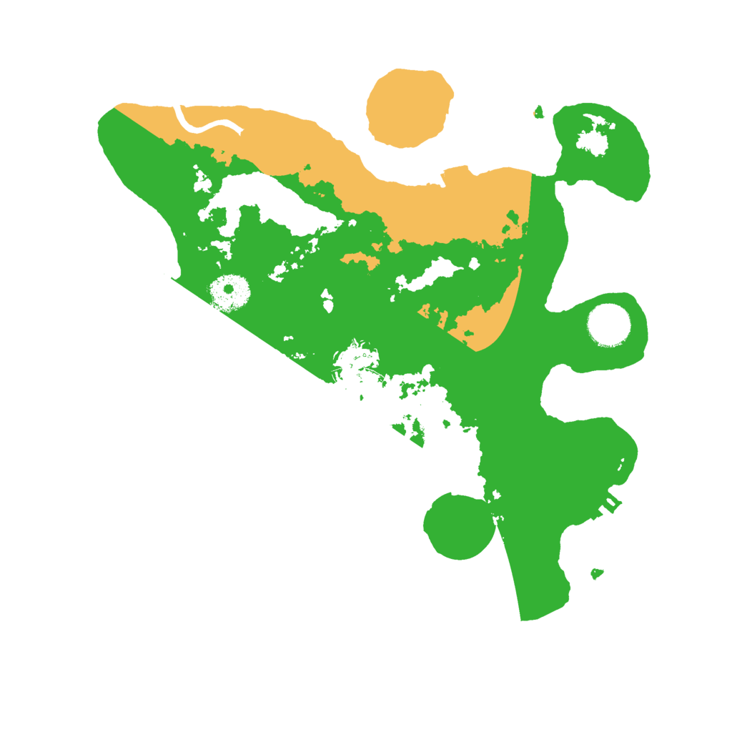 Biome Rust Map: Procedural Map, Size: 3000, Seed: 1156099
