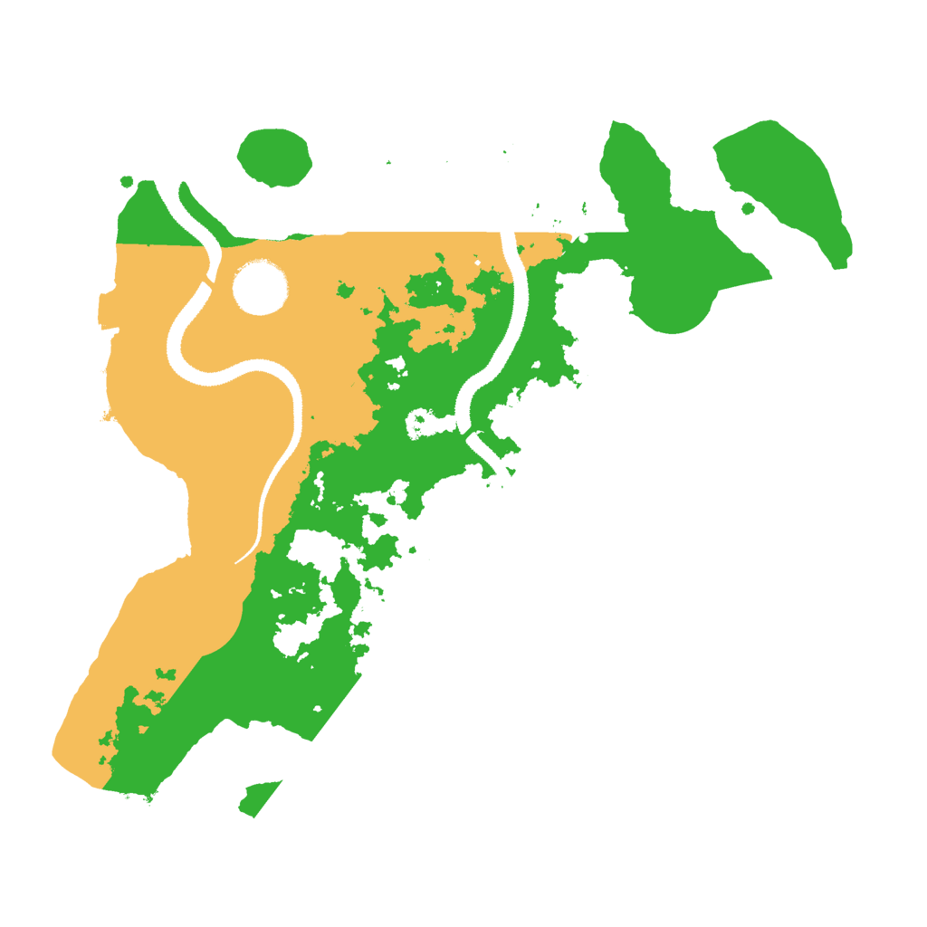 Biome Rust Map: Procedural Map, Size: 3000, Seed: 8620175