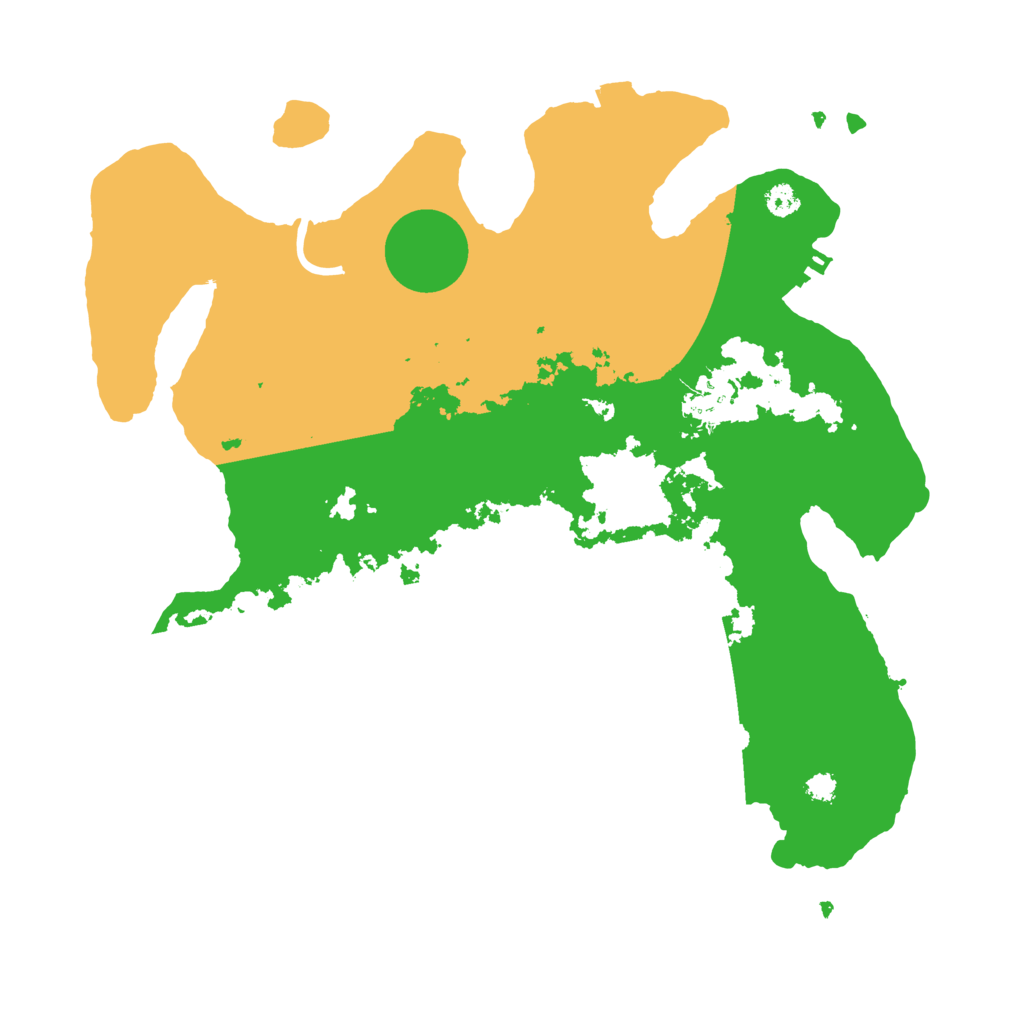Biome Rust Map: Procedural Map, Size: 3250, Seed: 1998113844