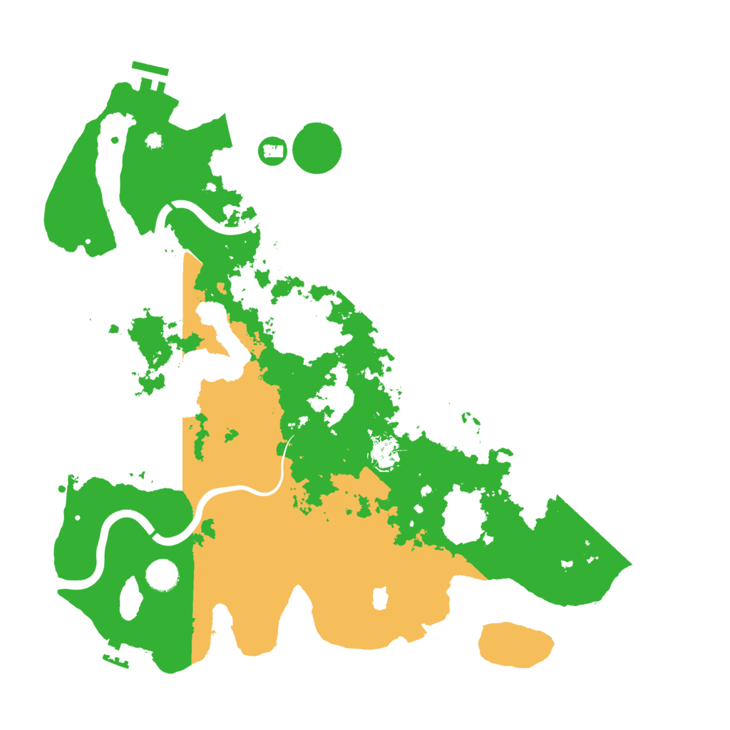 Biome Rust Map: Procedural Map, Size: 4000, Seed: 533861457