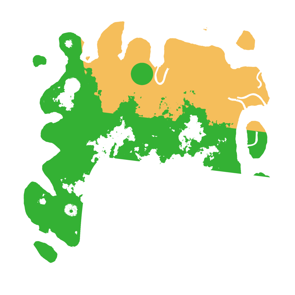 Biome Rust Map: Procedural Map, Size: 3500, Seed: 1738778854