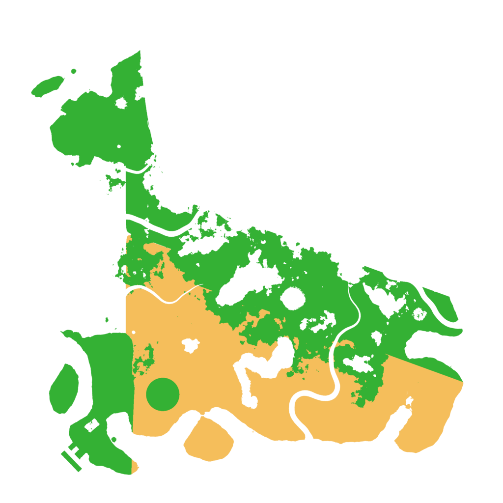 Biome Rust Map: Procedural Map, Size: 4000, Seed: 656453268