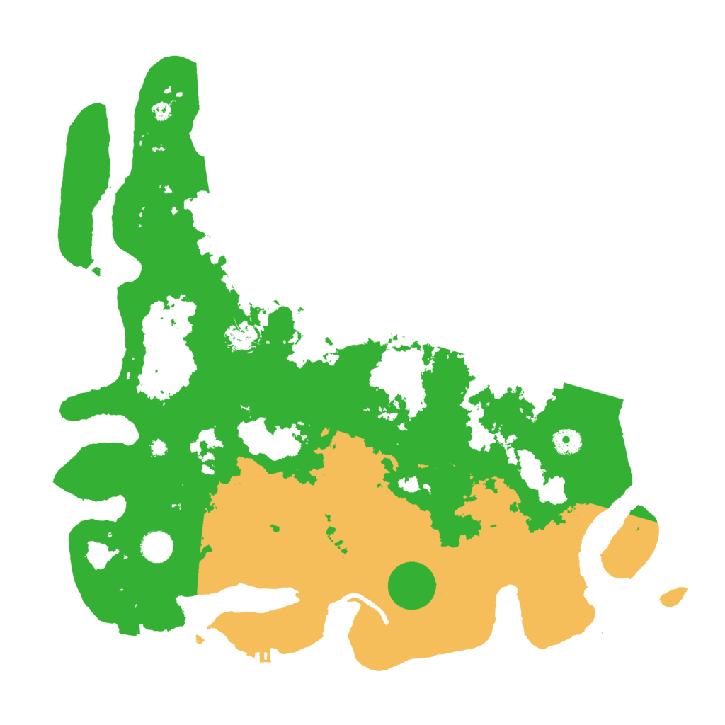 Biome Rust Map: Procedural Map, Size: 4000, Seed: 2023477303