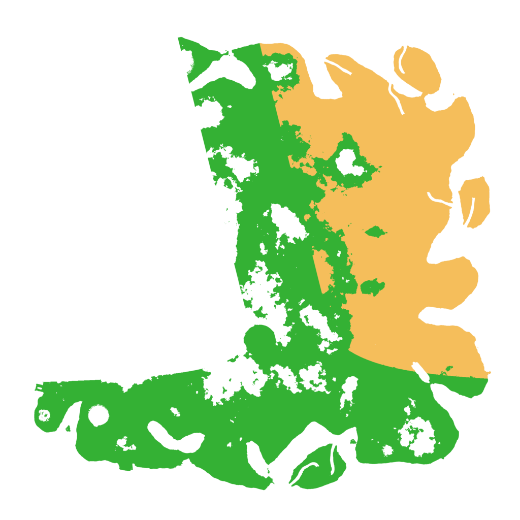 Biome Rust Map: Procedural Map, Size: 4500, Seed: 2040193564