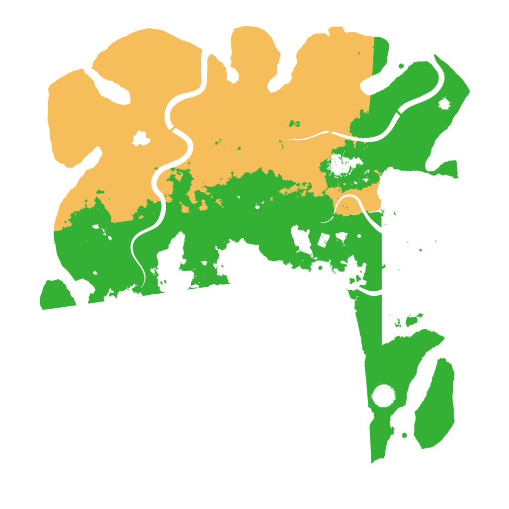 Biome Rust Map: Procedural Map, Size: 4000, Seed: 1385009707