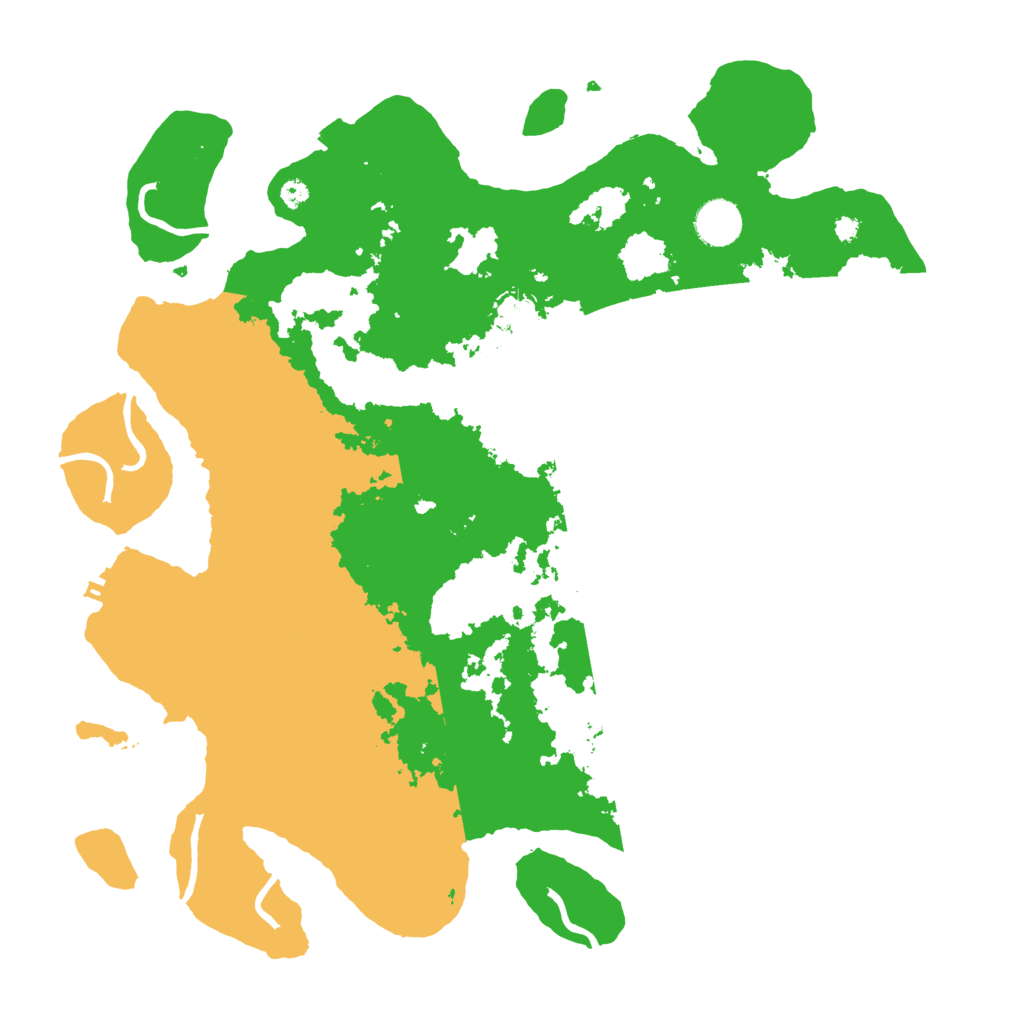 Biome Rust Map: Procedural Map, Size: 3850, Seed: 1071896466