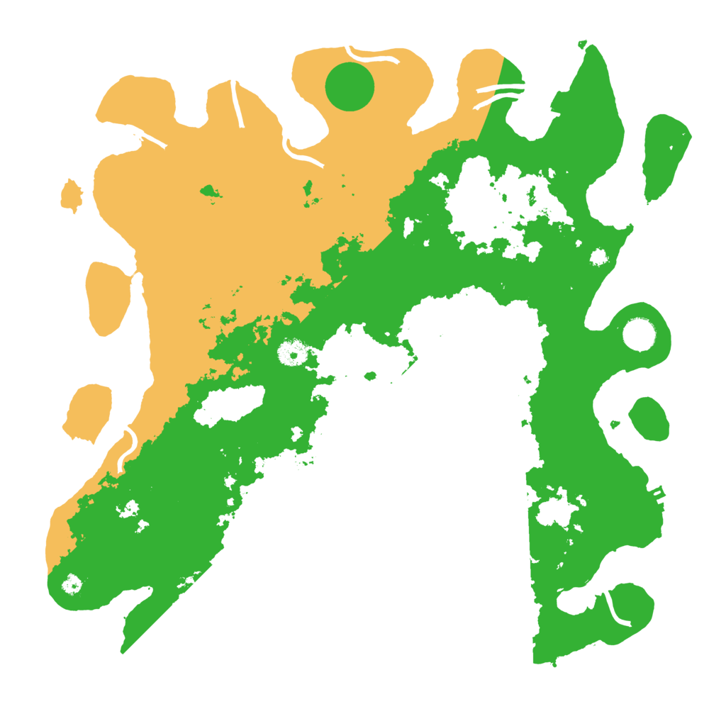 Biome Rust Map: Procedural Map, Size: 3900, Seed: 6599312