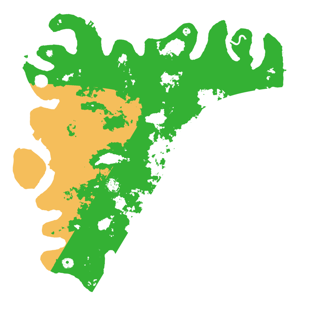 Biome Rust Map: Procedural Map, Size: 4250, Seed: 1244270599