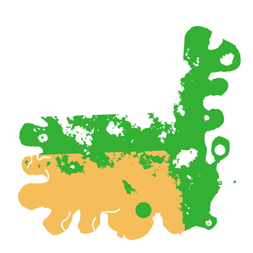 Biome Rust Map: Procedural Map, Size: 4200, Seed: 635726435