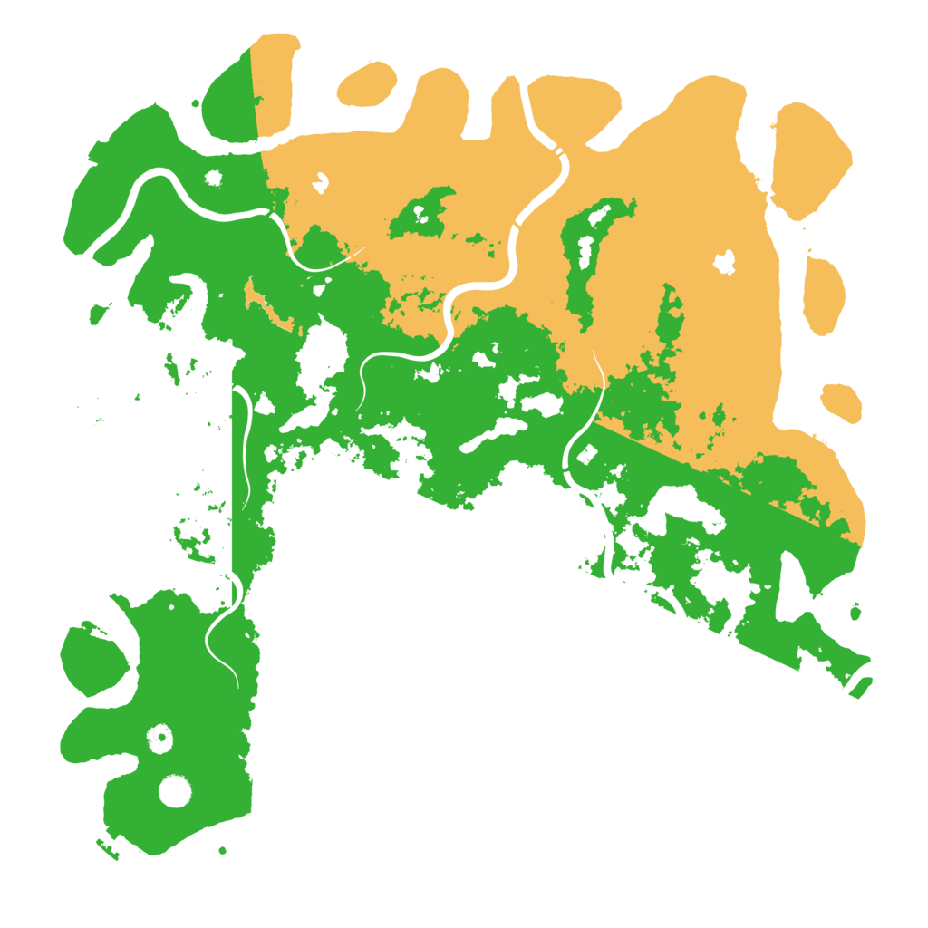 Biome Rust Map: Procedural Map, Size: 5000, Seed: 1353234923