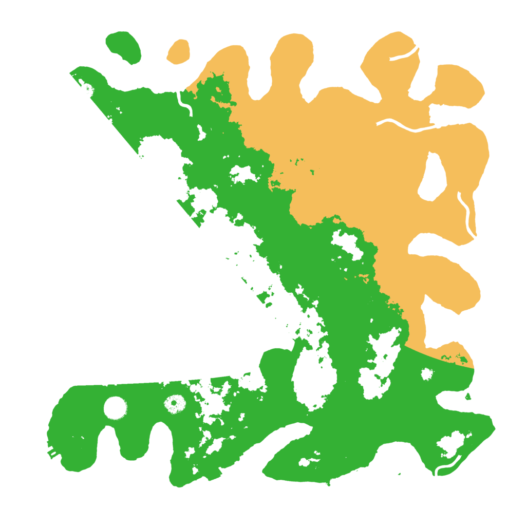 Biome Rust Map: Procedural Map, Size: 4000, Seed: 909971355