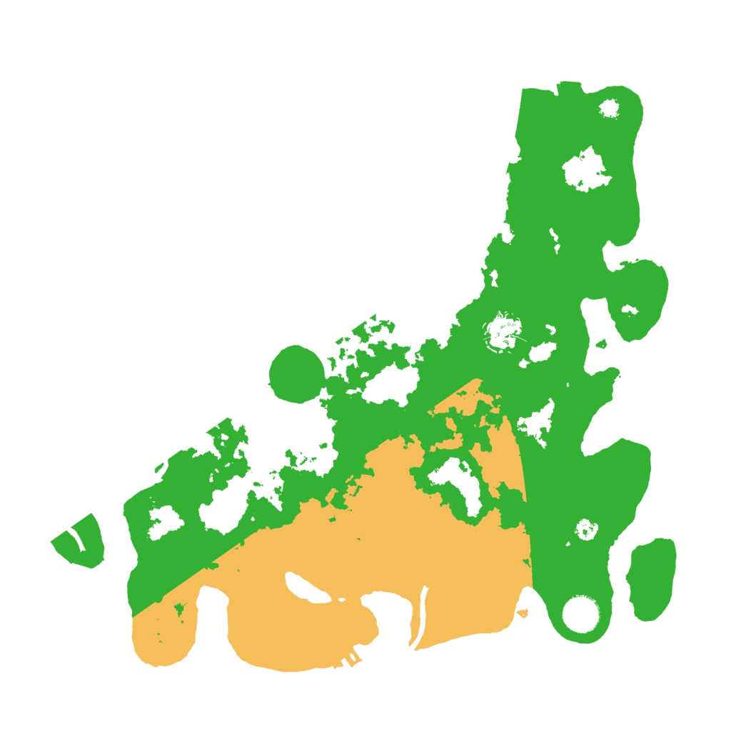 Biome Rust Map: Procedural Map, Size: 3500, Seed: 1811732594