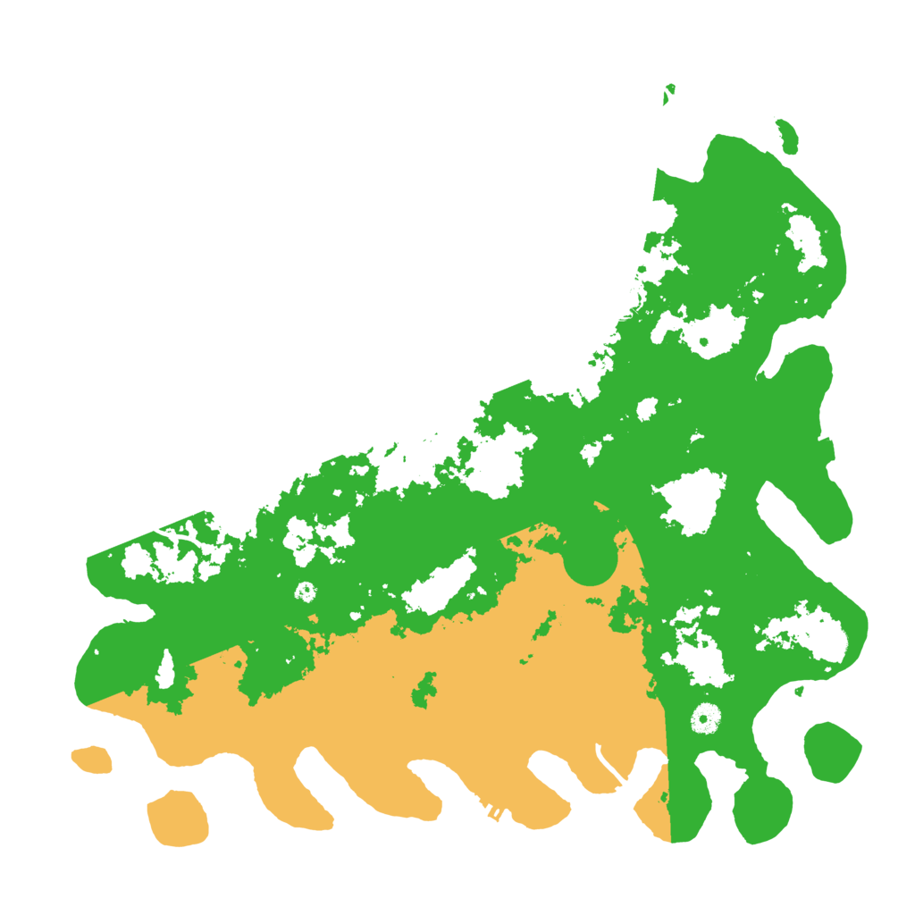 Biome Rust Map: Procedural Map, Size: 4500, Seed: 476902307