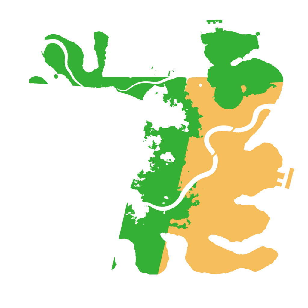 Biome Rust Map: Procedural Map, Size: 3000, Seed: 15946