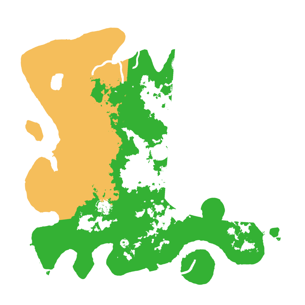Biome Rust Map: Procedural Map, Size: 3600, Seed: 984034691